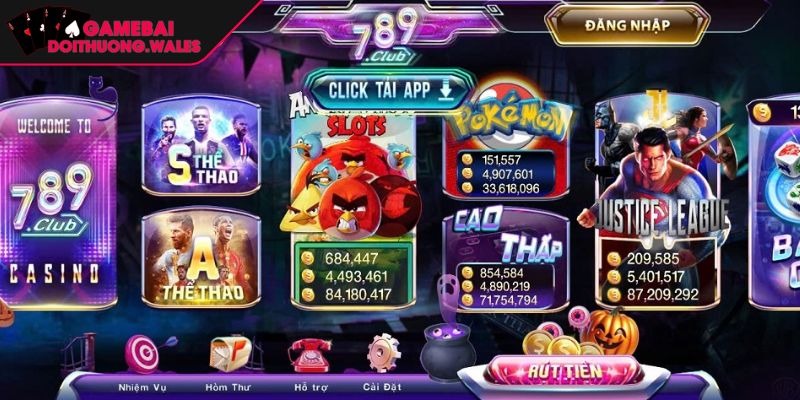 Khái quát cổng game bài đổi thưởng 789CLUB
