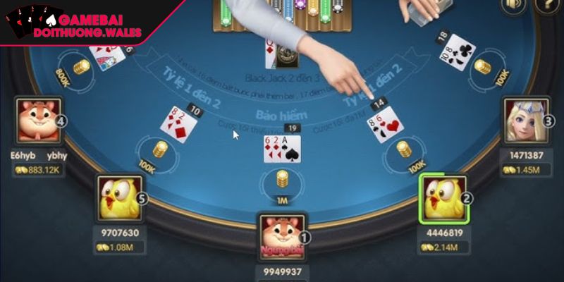 Tham gia Xì Dách đổi thưởng