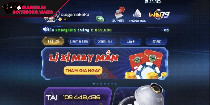 Khái quát cổng game bài đổi thưởng WIN79
